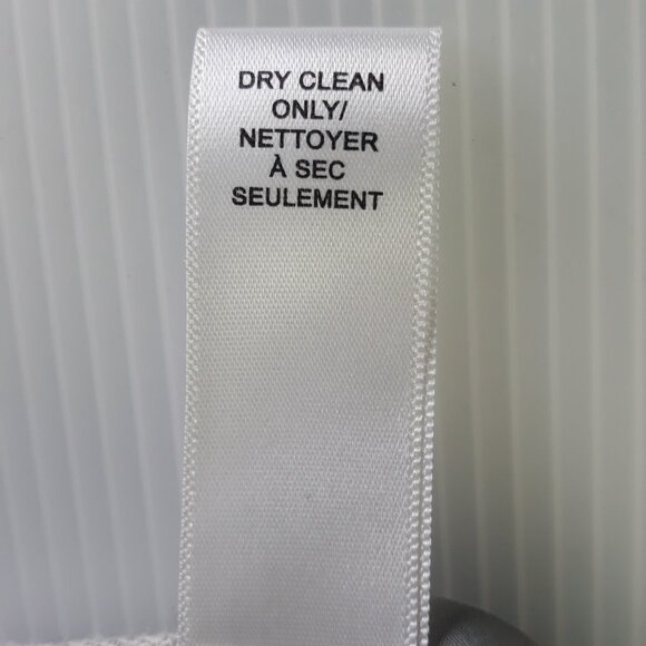 Banana Republic Gray Metallic Herringbone Wool Blend Sleeveless Dress 6P - Picture 8 of 8